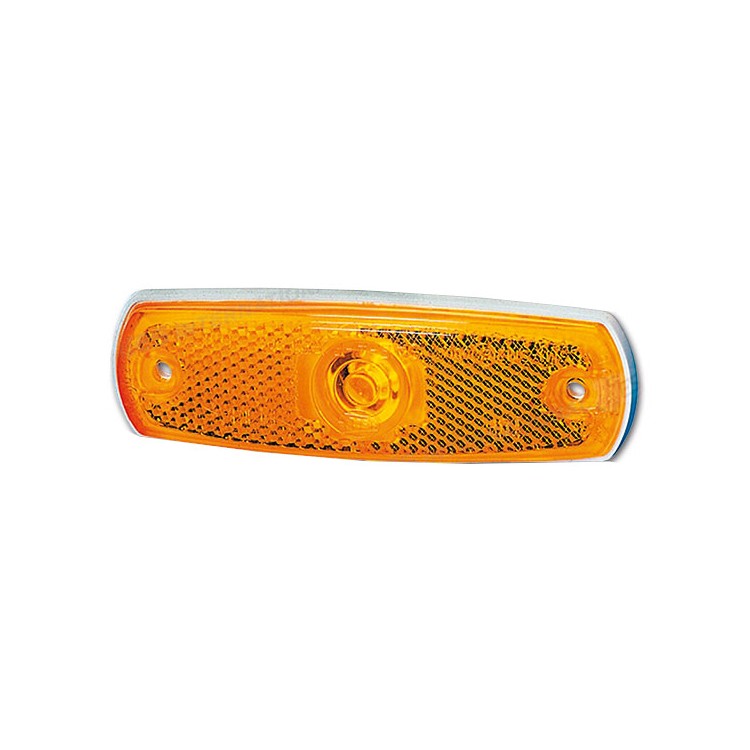 1 - Luce Ingombro Posizione Laterale Rettangolare Arancione Camper