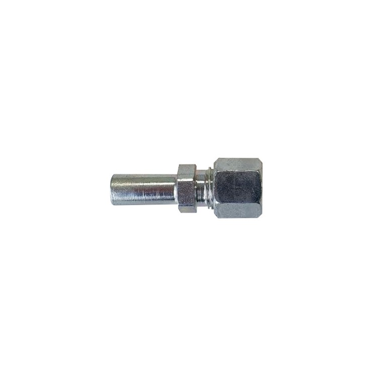 1 - Adapter van 8mm slangklem naar 10mm GAS Camperslang