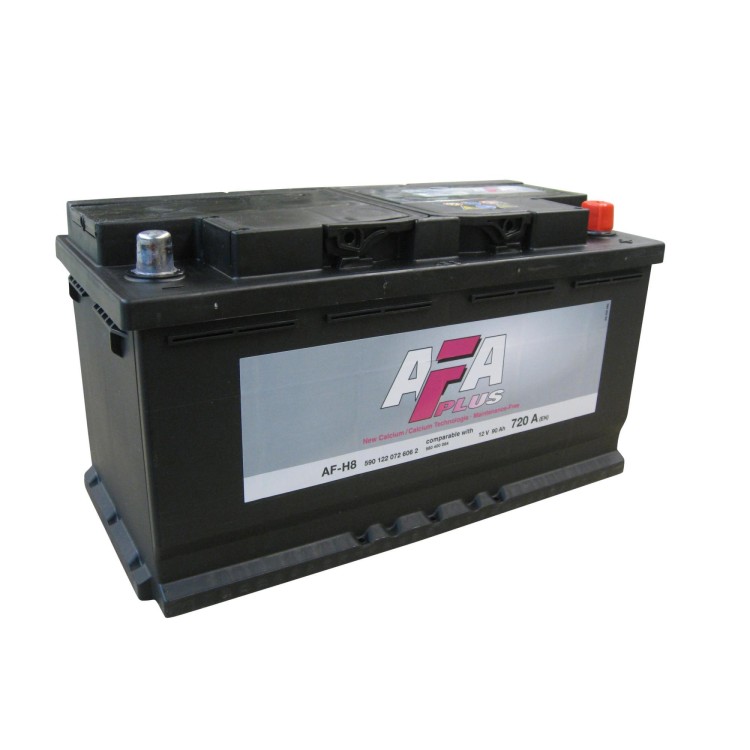 1 - Batteria Avviamento 92 Ah Alfa Plus per Camper e Furgoni