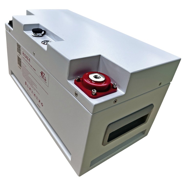 1 - EZA EAZ-E 100 Ah Batteria al litio Plug and Play con Bluetooth Camper Fotovoltaico