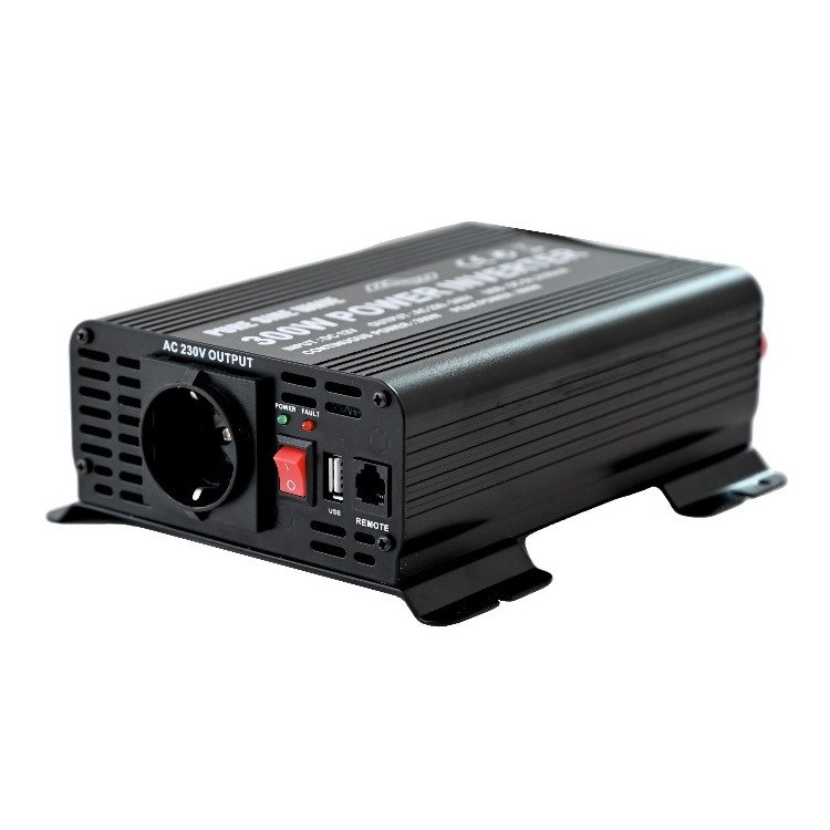 1 - CBE Inverter ERP300 12V/230V with Pure Sine Wave 300W