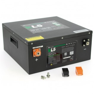 1 - Koonekt KL5 200 Batteria litio LiFePO4 200Ah Camper Bluetooth