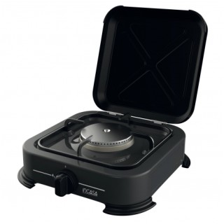 1 - Incasa Fornello Gas 1 Fuoco per Camping e Cucina Outdoor