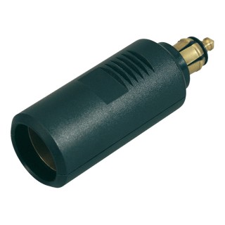 1 - Adaptateur court prise 12V 12A prise type allume-cigare CBE R417-R camping-car
