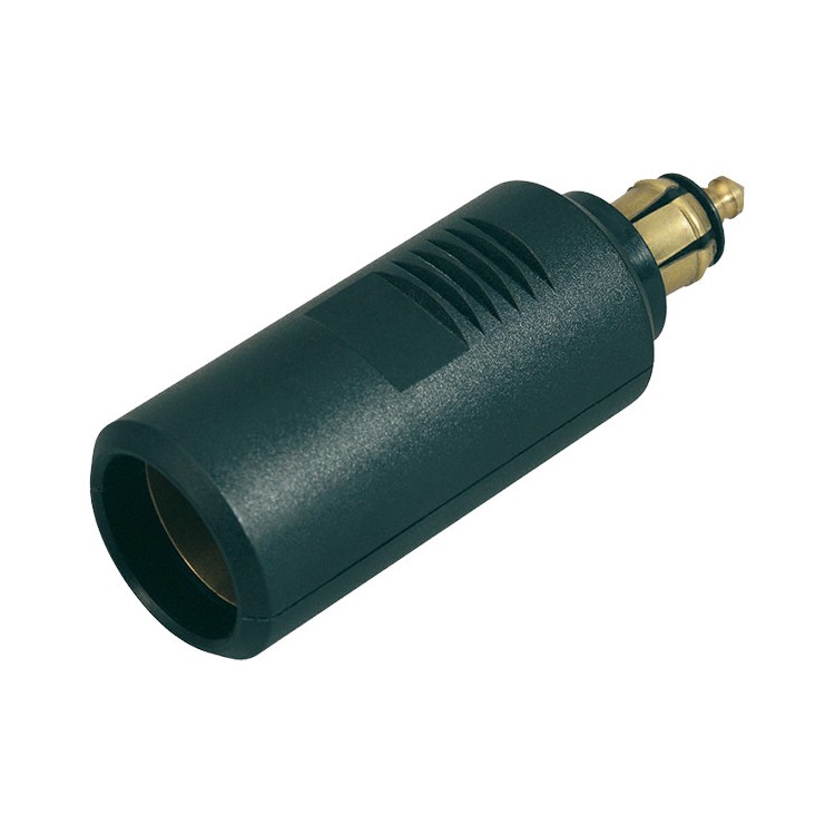 1 - Adaptateur court prise 12V 12A prise type allume-cigare CBE R417-R camping-car