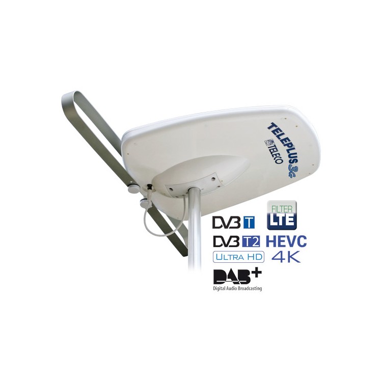 1 - Antenne de toit camping-car Teleco Teleplus 3G + amplificateur + câble 5 m