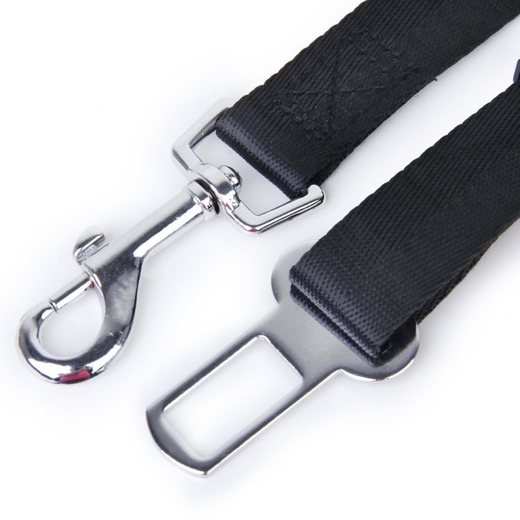 1 - Harnais réglable en laisse de ceinture de sécurité pour chien