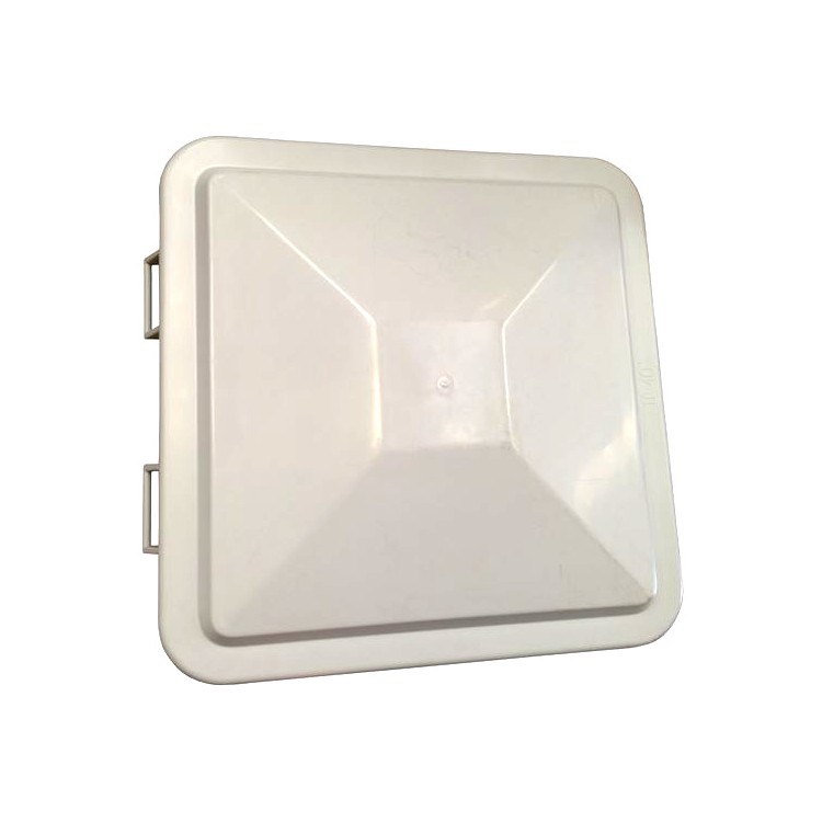 1 - Couvercle de remplacement pour hublot Camper TF40 avec grille dôme 40x40