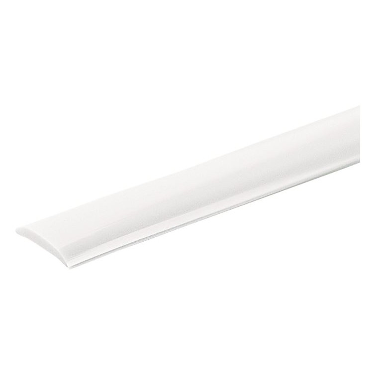 1 - Cache-vis pour profil extérieur Camper blanc 12 mm