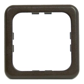 1 - Cadre de couleur marron CBE MAC1P pour prises et commandes de camping-car