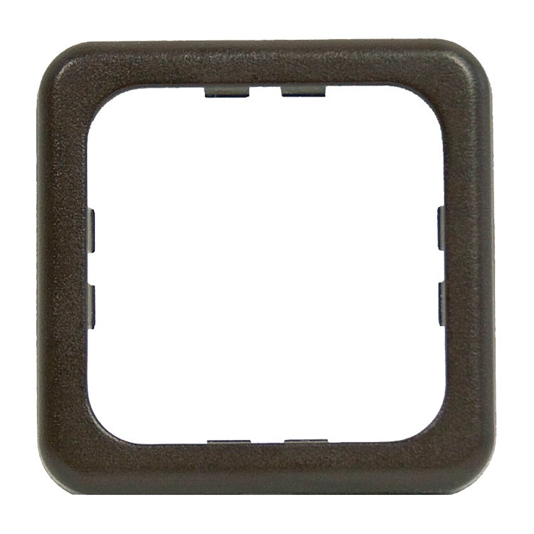1 - Cornice Colore Marrone CBE MAC1P per Prese e Comandi Camper