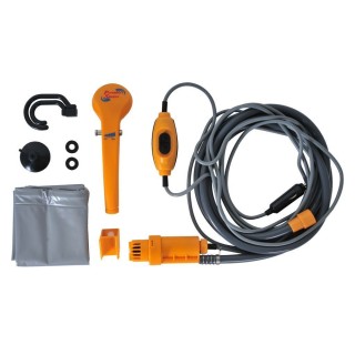 1 - Douche 12V avec pompe à immersion camping-car