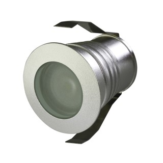 1 - Mono-LED-Einbaustrahler SMS106 3W CREE Kaltlicht IP44