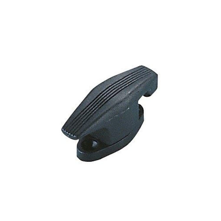 1 - Tope de puerta Secure Camper negro para puerta interior 180 Scuderia