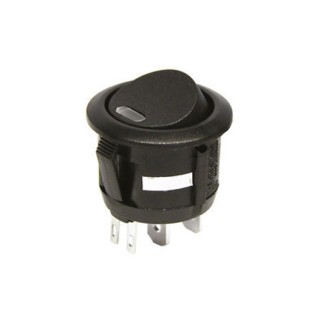 1 - CarPoint 12V 20A verlichte tuimelschakelaar voor camperboot