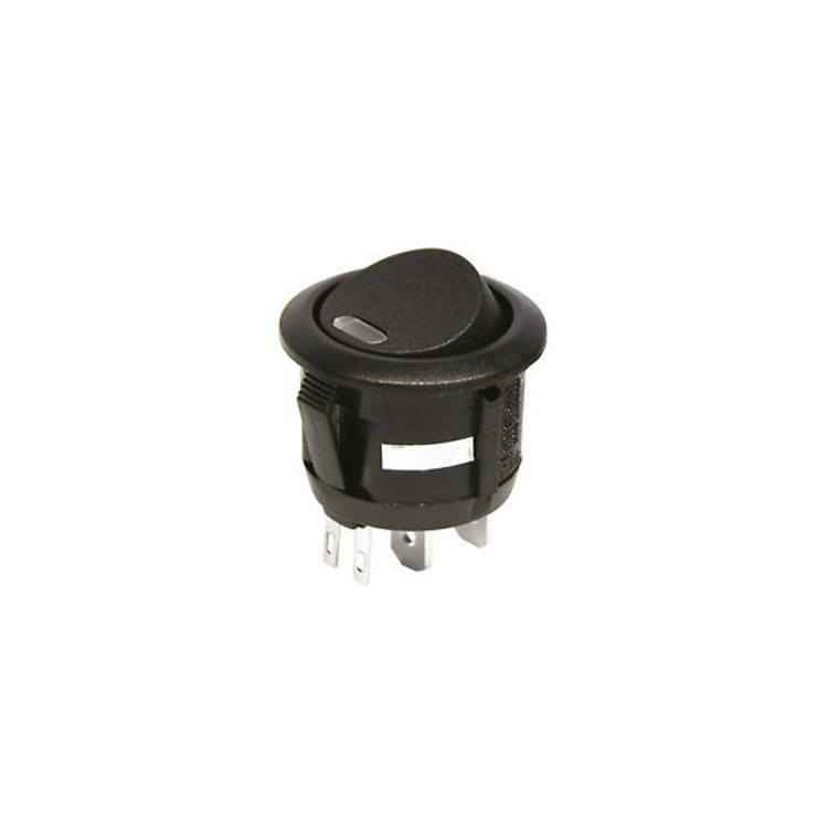 1 - CarPoint 12V 20A Interruptor oscilante iluminado para barco campista