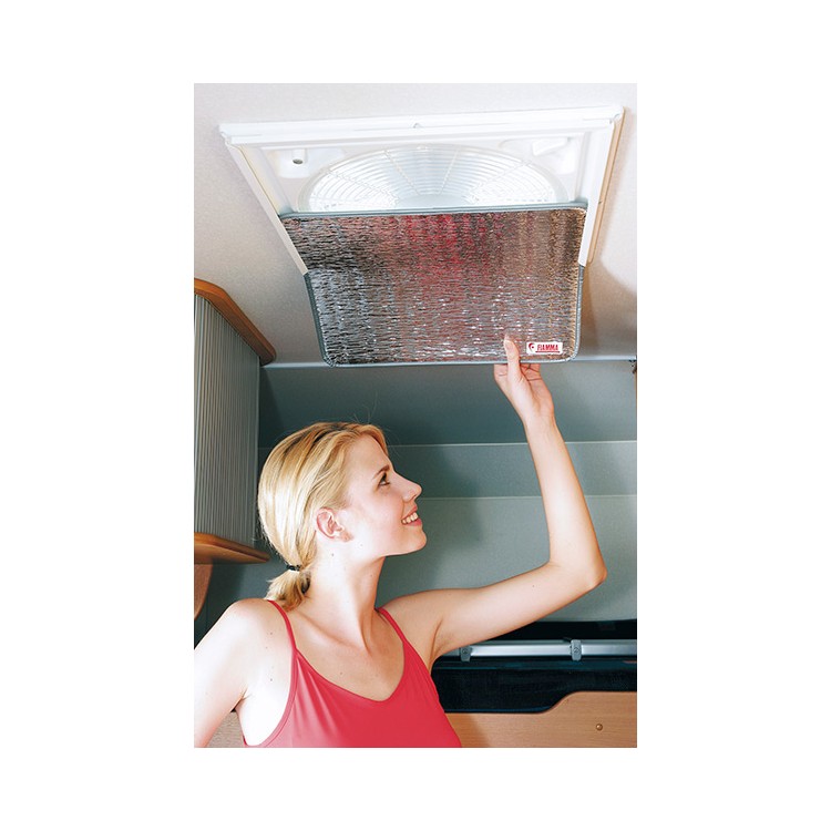 1 - Isolante Termico Fiamma Thermo Vent 40 Scuro per Oblò Camper Van
