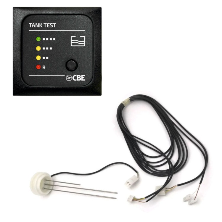 1 - Panneau de commande pour camping-car niveau de réservoir CBE MTT/G