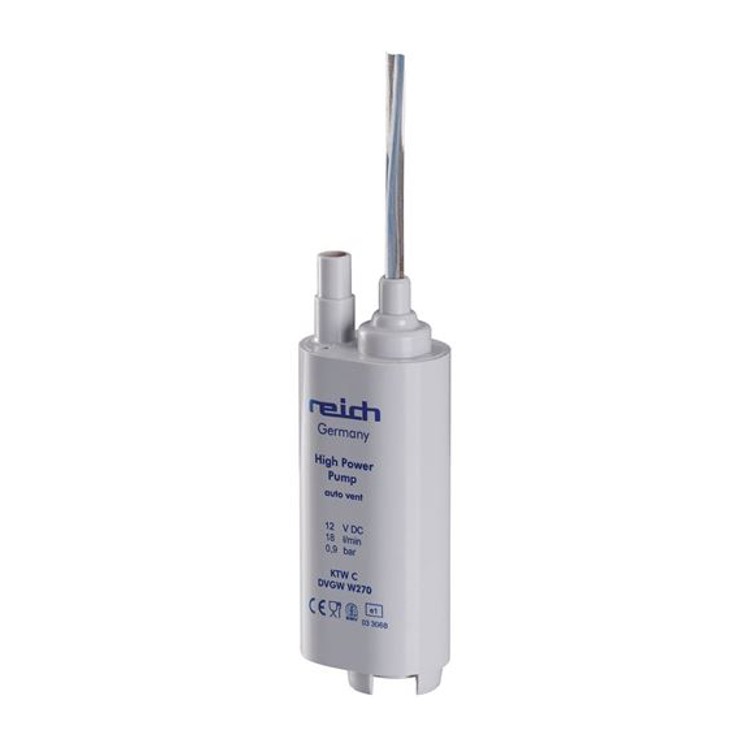 1 - Reich Dompelpomp 12V 18 L/MIN voor Bilge Camper Watertank