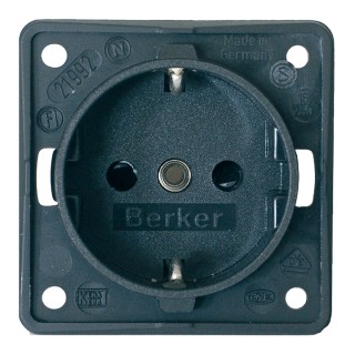 1 - Prise Schuko allemande 230V Berker CBE BMP22D Camping-car