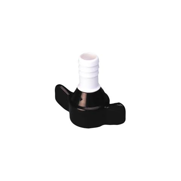 1 - Raccordo Dritto 1/2 Bava in Nylon Pompa Acqua Potabile Camper