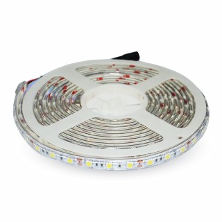 1 - FITA LED 5m 300 LEDs SMD5050 4000K NATURAL para EXTERIOR