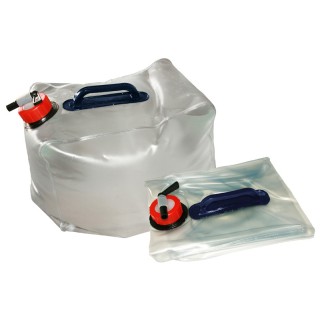 1 - 15 Litre Folding Canister with Tap Travel Camping Nautical