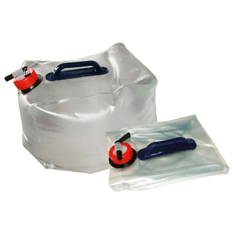 1 - Jerrican pliable de 15 litres avec robinet voyage camping nautique