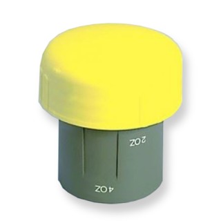 1 - Yellow Dosing Cap Replacement for ThetFord Cassettes