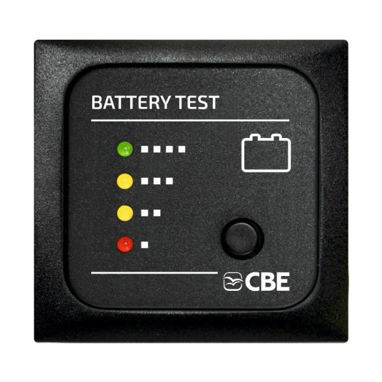 1 - Voltmètre LED pour contrôle de batterie de camping-car VTT CBE 12 V