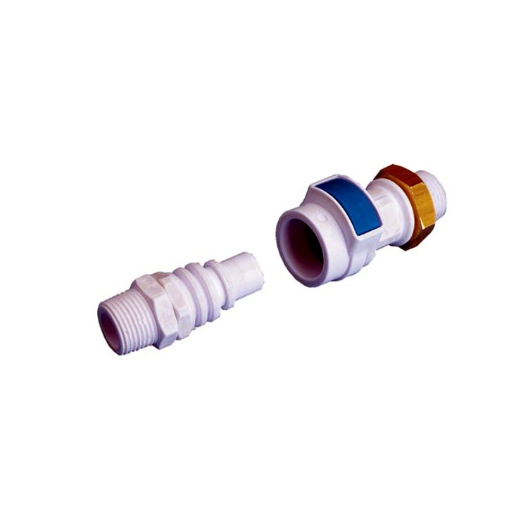 1 - KIT de raccord rapide pour douche de camping-car, 3/8 po, 3/8 sortie, remplacement pour douche extérieure