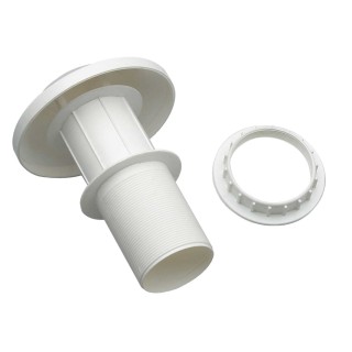 1 - Cheminée pour hotte camping-car aérateur avec joint et trou moustiquaire 60 mm Vecam