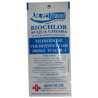 4 - Filtre à eau + désinfectant AcquaTravel Easy Drink Camper