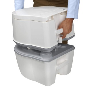 8 - Porta Potti Qube Excellence WC Chimico Portatile ThetFord per Camper Barca 565P