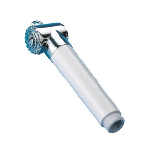 1 - Dusche mit Knopf für Camper Nautica Chrom-Kopfbrause