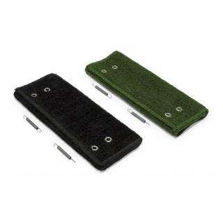 2 - Clean Step Fiamma Paillasson en moquette verte pour camping-car