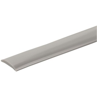 1 - Cache-vis pour profilé camping-car externe gris 12 mm pour profilés F553 F495