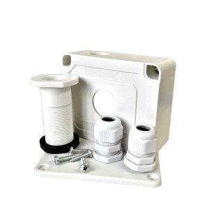 1 - Passacavo per Tetto Camper VeeTech Multibox Tenuta Stagna con Due PG13,5 6 Vie