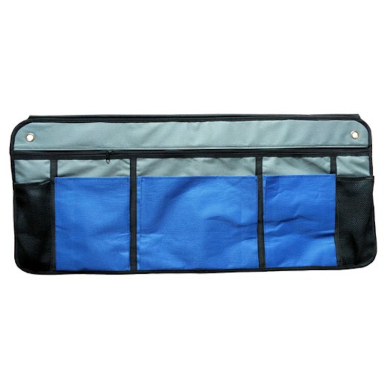 1 - Support de rangement horizontal pour camping-car, triple crochet étanche, 6 poches