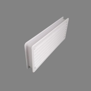 2 - Telescopische beluchter 270x120 mm met muggengaas en campercilinderrooster