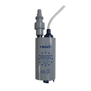 1 - Pompe Acqua ad Immersione 12V Reich 15 L con Valvola per Camper Tanica Barca