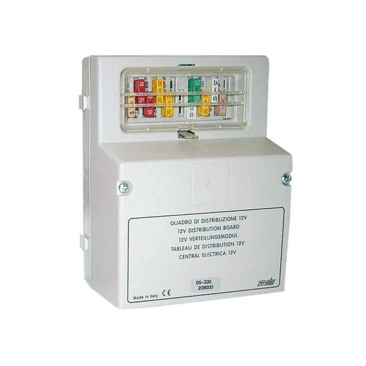 1 - Cuadro de Distribución 12V CBE DS300 para Centralita Camper PC-100/200