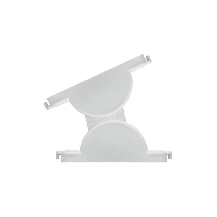 1 - Witte externe magnetische deurstopper Force 10KG voor camperdeur en borstbeenkluis