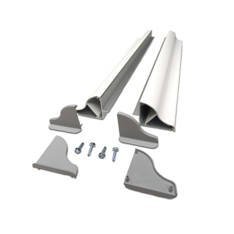 1 - Supports de fixation pour panneaux photovoltaïques EvolutionSun 550 mm pour camping-car