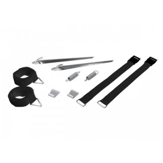 1 - Fiamma Tie Down S Bandes d'ancrage pour auvent Noir Camper Veranda