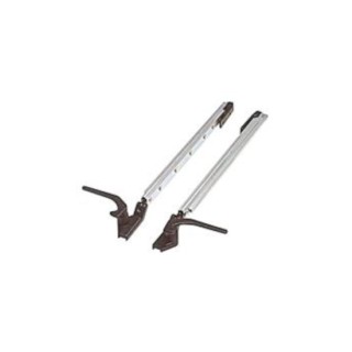 1 - Paar klikbeugels voor polyplastic camperramen 400-450 mm schuif