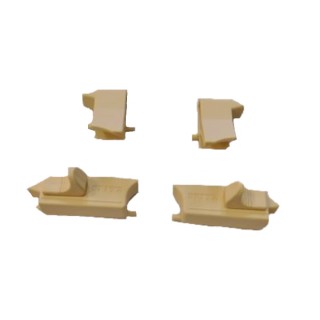 1 - Coppia Fermi Laterali Destra Sinistra Beige per Finestre Camper Seitz