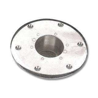 2 - Externe Tischbeinstütze, Außendurchmesser 165 mm, Aluminium