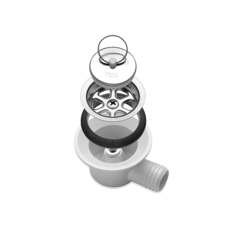 1 - Angled Drain Siphon Diameter 25 mm Camper Van Caravan