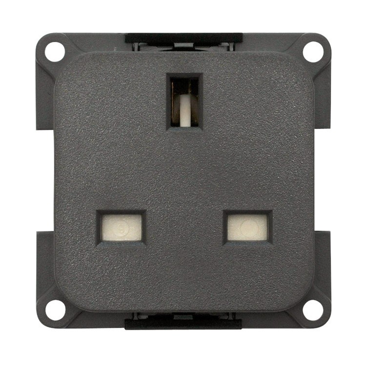 1 - Prise encastrée 230V Anglais UK pour Camping-car CBE MP22B